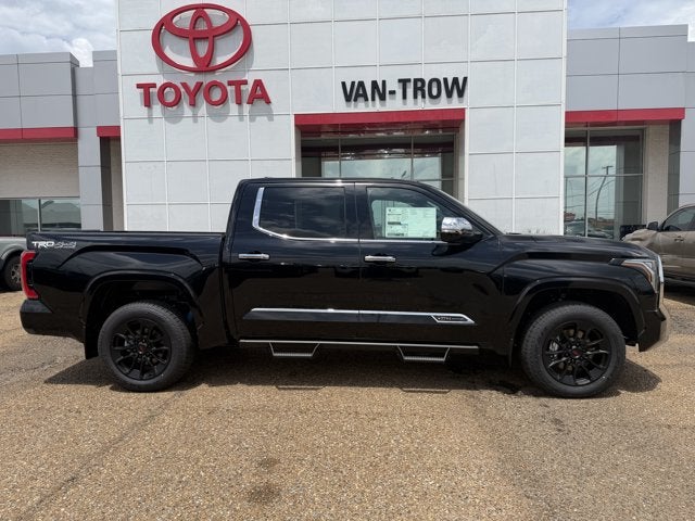 2026 Toyota Tundra 1794 Edition in Midnight Black Metallic — front three-quarter view