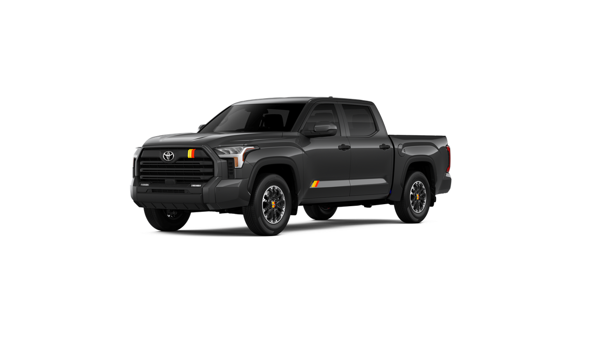 2026 Toyota Tundra SR5 in Magnetic Gray Metallic — front three-quarter view