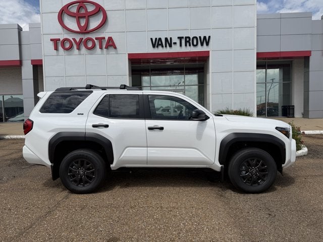 2026 Toyota 4Runner SR5 in Ice Cap — front three-quarter view